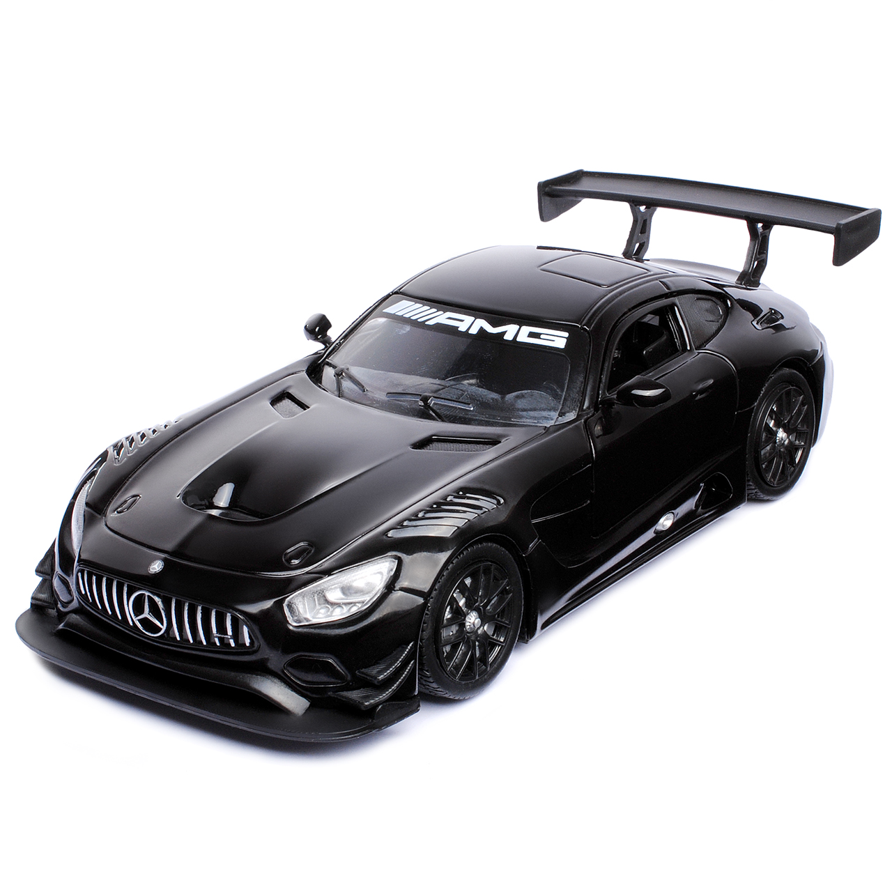 Mercedes-Benz AMG gt3 gt S COUPE noir métallisé à partir de 2014 1//24 Motormax Modèle...