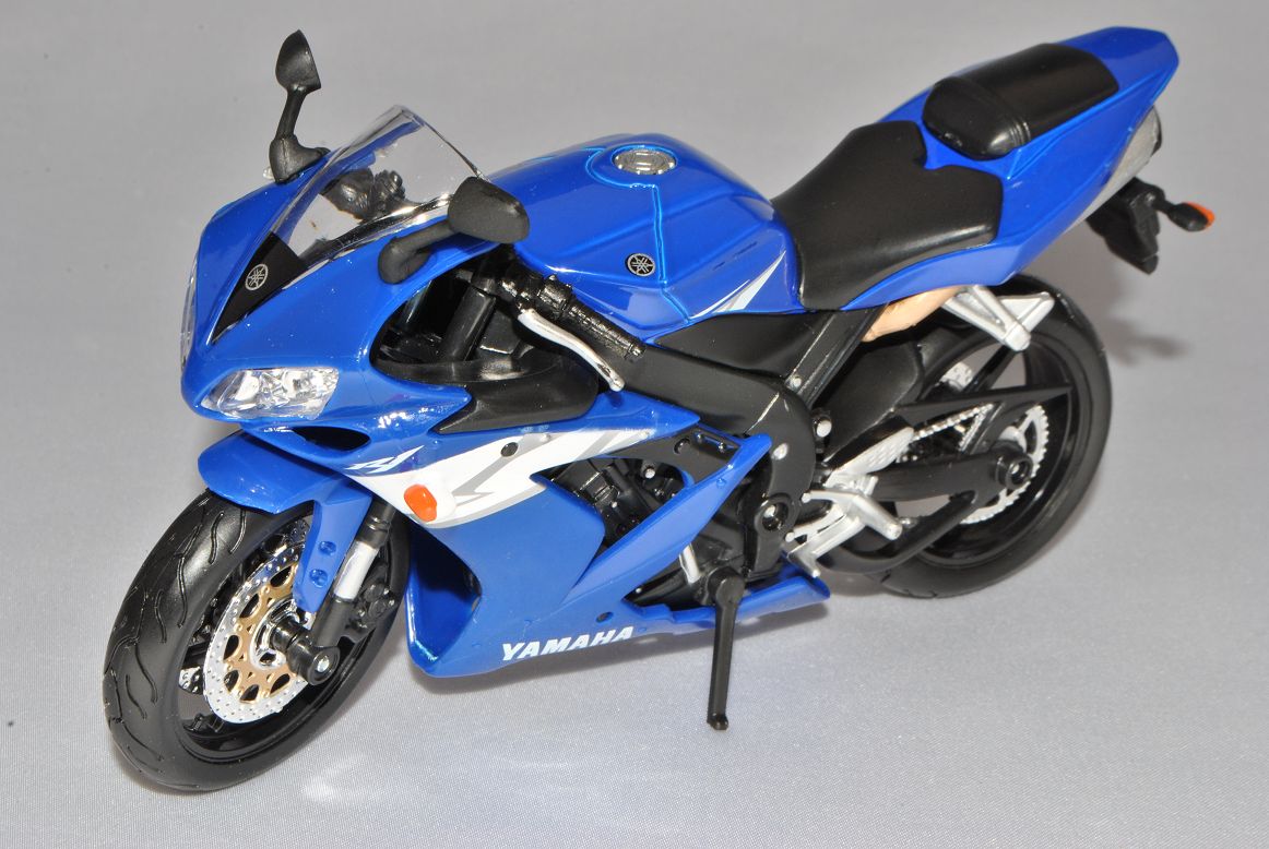 Yamaha YZF-R1 R 1 Blau 1//12 Maisto Modell Motorrad mit oder ohne individiuelle..